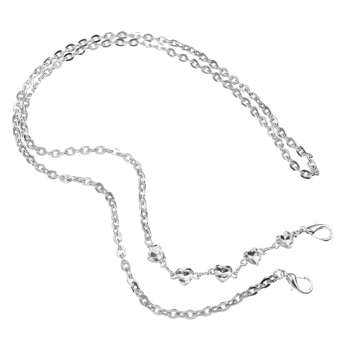 OSALADI Metall Taschenkette mit Abnehmbaren Schnallen Schultergurt für Handtaschen Accessoire für Geldbörsen und Unterarmtaschen Austausch Dekoration OSALADI Metall Taschenkette mit Abnehmbaren Schnallen Schultergurt für Handtaschen Accessoire für Geldbörsen und Unterarmtaschen Austausch Dekoration von OSALADI