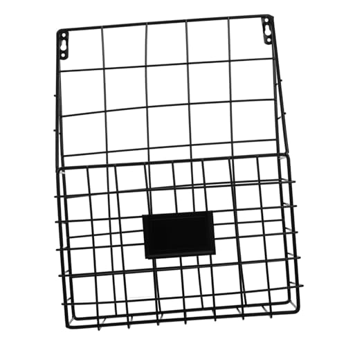 OSALADI Metall Wand Zeitschriftenhalter Hängend Großer Organizer für Zeitungen Zeitungsständer Ablage Modernes Design für Büro Zuhause Schwarz OSALADI Metall Wand Zeitschriftenhalter Hängend Großer Organizer für Zeitungen Zeitungsständer Ablage Modernes Design für Büro Zuhause Schwarz von OSALADI