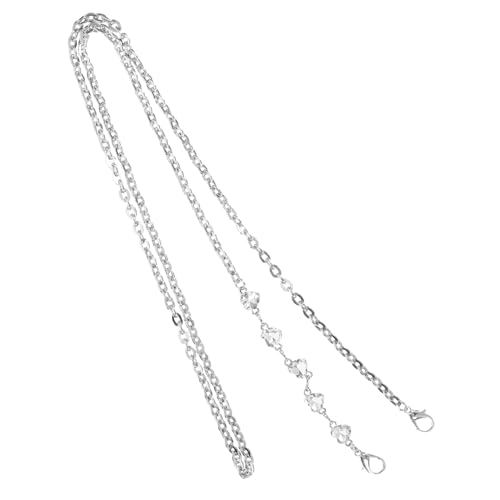OSALADI Metallkette für Umhängetaschen Schulterriemen für DIY Handtaschen Stilvolle Ersatzkette aus Hochwertigem Metall für Gestaltung und Anpassung OSALADI Metallkette für Umhängetaschen Schulterriemen für DIY Handtaschen Stilvolle Ersatzkette aus Hochwertigem Metall für Gestaltung und Anpassung von OSALADI