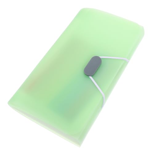 OSALADI Mini Fächermappe Neongrün Tragbarer Aktenordner mit Fächern für Büro und Schule Stabil Aufbewahrung von Dokumenten Quittungen und Karten OSALADI Mini Fächermappe Neongrün Tragbarer Aktenordner mit Fächern für Büro und Schule Stabil Aufbewahrung von Dokumenten Quittungen und Karten von OSALADI