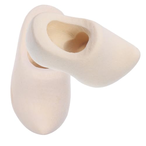 OSALADI Mini Holzschuhe Unbemalt DIY Puppenhaus Zubehör Unfertige Holzkonstruktion zum Bemalen und Basteln für Malspielzeug OSALADI Mini Holzschuhe Unbemalt DIY Puppenhaus Zubehör Unfertige Holzkonstruktion zum Bemalen und Basteln für Malspielzeug von OSALADI