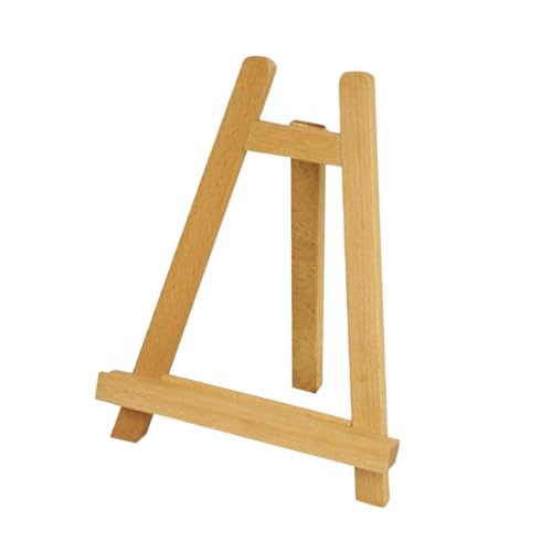 OSALADI Mini Holzstaffelei Dreibeiniger Ständer aus Holz Tragbare Tischstaffelei für Malerei Display von Fotos und Kunstwerken für Anfänger und Schüler OSALADI Mini Holzstaffelei Dreibeiniger Ständer aus Holz Tragbare Tischstaffelei für Malerei Display von Fotos und Kunstwerken für Anfänger und Schüler von OSALADI