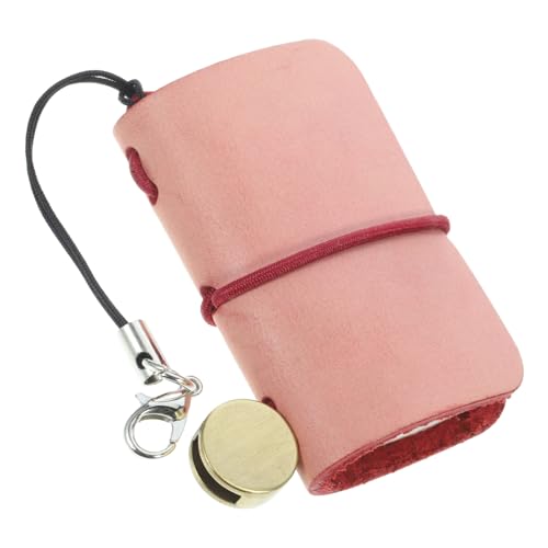 OSALADI Mini Notizbuch Handliches Notizblock mit Mattem Wachsleder in Weinrot Tragbares Schulbedarf Stationery für Büro Studenten und Home office Praktisches Kleines Tagebuch für Notizen OSALADI Mini Notizbuch Handliches Notizblock mit Mattem Wachsleder in Weinrot Tragbares Schulbedarf Stationery für Büro Studenten und Home office Praktisches Kleines Tagebuch für Notizen von OSALADI