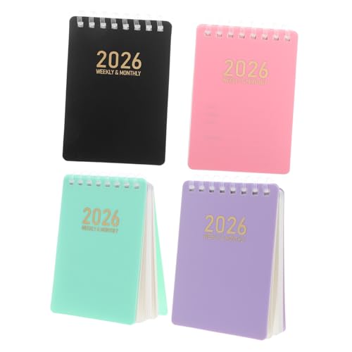 OSALADI Mini Terminplaner Mini Kalender Notizblock Akademischer Planer 2026 Taschenplaner Taschen Tagesplaner Spiralplaner Kalender Organizer Planer Pp OSALADI Mini Terminplaner Mini Kalender Notizblock Akademischer Planer 2026 Taschenplaner Taschen Tagesplaner Spiralplaner Kalender Organizer Planer Pp von OSALADI