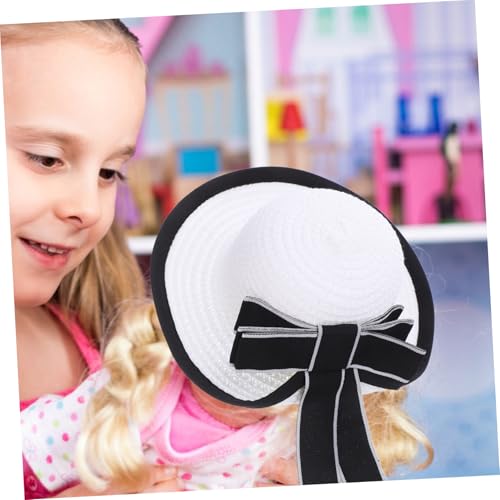 OSALADI Miniatur-Strohhut Zum Basteln Kleiner Puppenhut Für Puppenhaus DIY-Material Mini-strickmütze Aus Strohimitat Geeignet Für Puppen Und Plüschtiere Mit Spitzenband Naturrustikales OSALADI Miniatur-Strohhut Zum Basteln Kleiner Puppenhut Für Puppenhaus DIY-Material Mini-strickmütze Aus Strohimitat Geeignet Für Puppen Und Plüschtiere Mit Spitzenband Naturrustikales von OSALADI