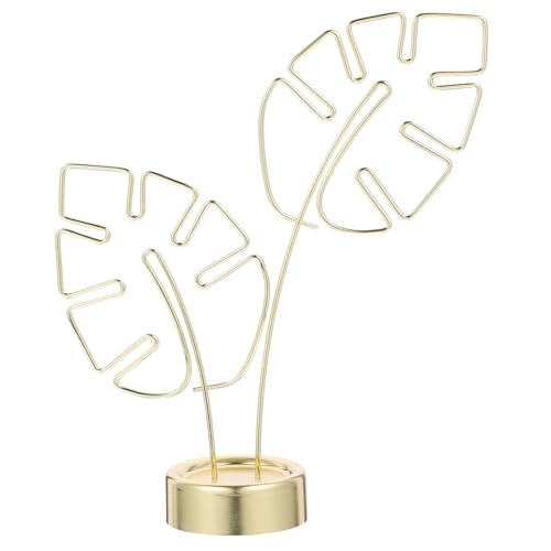 OSALADI Monstera Tischkartenhalter aus Eleganter für Memo und Notizen für Hochzeiten Geburtstagsfeiern Shower und Dekorativer Tischhalter für Zuhause OSALADI Monstera Tischkartenhalter aus Eleganter für Memo und Notizen für Hochzeiten Geburtstagsfeiern Shower und Dekorativer Tischhalter für Zuhause von OSALADI
