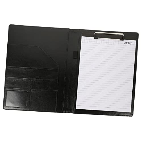 OSALADI Multifunktionale Dokumentenmappe aus Kunstleder Organizer mit Fächern für Schule und Büro zur Aufbewahrung von Unterlagen und Zubehör Elegante Schreibmappe für Professionelle OSALADI Multifunktionale Dokumentenmappe aus Kunstleder Organizer mit Fächern für Schule und Büro zur Aufbewahrung von Unterlagen und Zubehör Elegante Schreibmappe für Professionelle von OSALADI