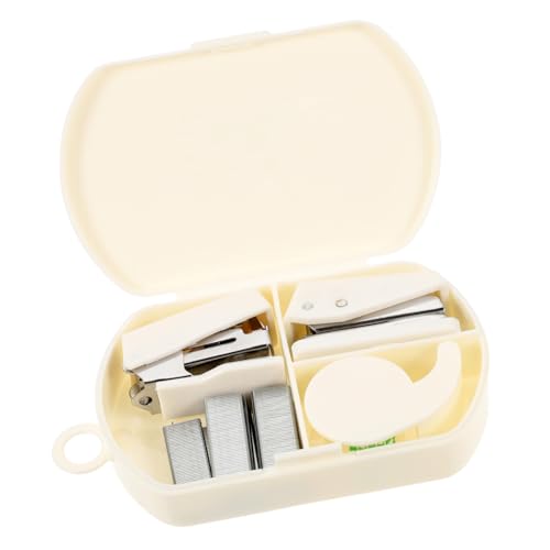 OSALADI Multifunktionaler Tragbarer Handwerks werkzeugkasten mit Fächern Klebeband abroller und Kleinem Hefter für Scrapbooking Basteln Papier und Fotoaufbewahrung Weiß OSALADI Multifunktionaler Tragbarer Handwerks werkzeugkasten mit Fächern Klebeband abroller und Kleinem Hefter für Scrapbooking Basteln Papier und Fotoaufbewahrung Weiß von OSALADI