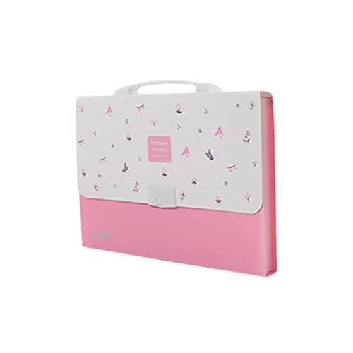 OSALADI Multilayer Aktenordner Tragbarer Faltordner für Büro Schule und Zuhause Rosa zur Organisation von Dokumenten für Anlässe OSALADI Multilayer Aktenordner Tragbarer Faltordner für Büro Schule und Zuhause Rosa zur Organisation von Dokumenten für Anlässe von OSALADI