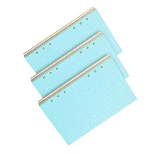 OSALADI Nachfüllpapier Teilig Lockeres Farbiges Liniertes Papier Dicker Glatte Oberfläche Nachfüllblätter für Ringbuch Büro und Schule OSALADI Nachfüllpapier Teilig Lockeres Farbiges Liniertes Papier Dicker Glatte Oberfläche Nachfüllblätter für Ringbuch Büro und Schule von OSALADI