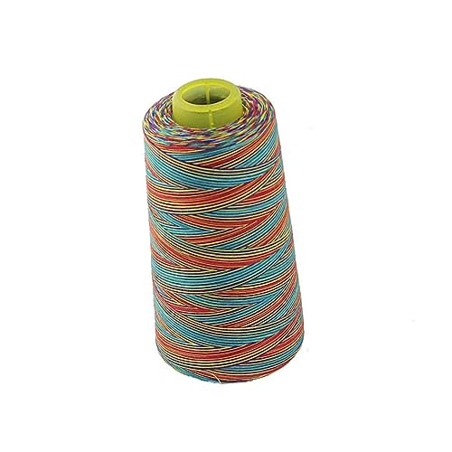 OSALADI Nähgarnrolle Yards Bunte Farben für Nähmaschine Quilten und Lederarbeiten Hochwertiges Nähgarn für Vielseitige Anwendungen von OSALADI