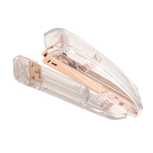 OSALADI Nordischer Rosegold Hefter Stabiles Heften Leicht Handlich Tragbar Praktisches Schüler Büro Bindemaschine für Schule Zuhause von OSALADI
