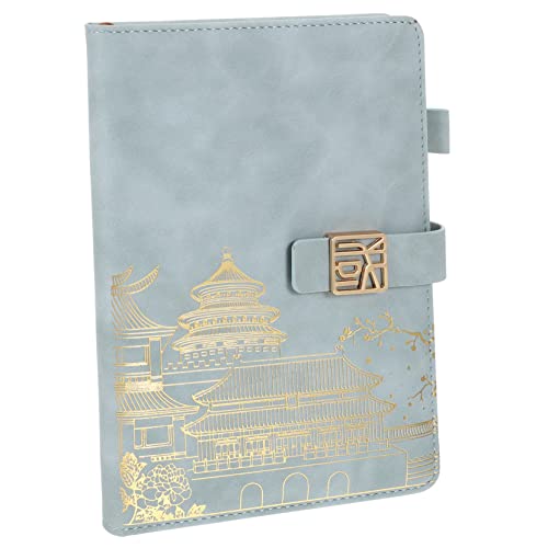 OSALADI Notizbuch Chinesischer Stil Funktion Multifunktional mit Stiftslot Szene für Studenten und Berufstätige Multifunktionales Notizbuch im Chinesischen Stil mit Stiftslot für Studenten OSALADI Notizbuch Chinesischer Stil Funktion Multifunktional mit Stiftslot Szene für Studenten und Berufstätige Multifunktionales Notizbuch im Chinesischen Stil mit Stiftslot für Studenten von OSALADI