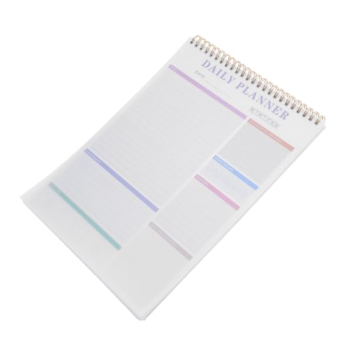 OSALADI Notizbuch Notizblock Einkaufsliste Für Lebensmittel Merkzettel Abreißen Planer Planungsunterlagen Memo -pads Glatte Schreibplanblöcke Papier Violett von OSALADI