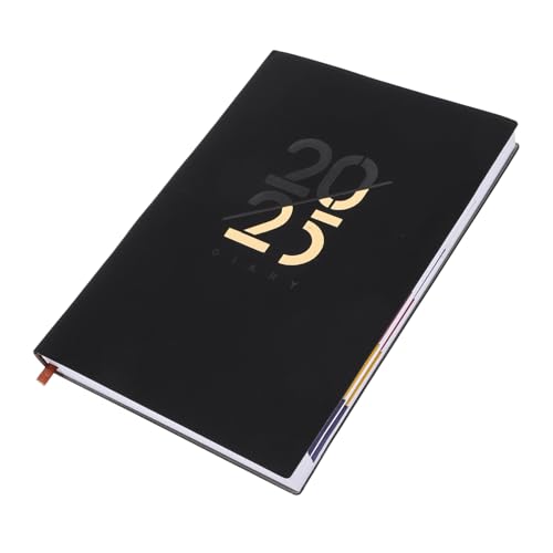 OSALADI Notizbuch planen Agenda-Organizer-Buch Täglicher Planer Tagesplaner Notizblock hoch Studenten bequemer akademischer Planer Multifunktions-Planer-Organizer Pu Black OSALADI Notizbuch planen Agenda-Organizer-Buch Täglicher Planer Tagesplaner Notizblock hoch Studenten bequemer akademischer Planer Multifunktions-Planer-Organizer Pu Black von OSALADI
