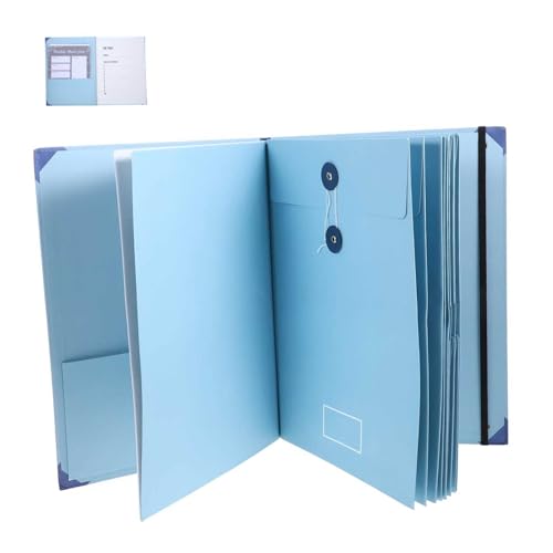 OSALADI Orgeldokumententasche Dateien Ziehharmonika Ordner erweitern Dateiordner Veranstalter Quittungsmappe Akkordeondateiorganisator Datei-Organizer-Ordner Papier Blue OSALADI Orgeldokumententasche Dateien Ziehharmonika Ordner erweitern Dateiordner Veranstalter Quittungsmappe Akkordeondateiorganisator Datei-Organizer-Ordner Papier Blue von OSALADI