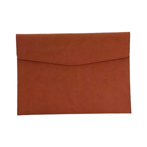 OSALADI PU Leder Dokumentenmappe mit Schnappverschluss Große Kapazität für Büro und Reisen Eleganter Organizer für Dokumente und Visitenkarten OSALADI PU Leder Dokumentenmappe mit Schnappverschluss Große Kapazität für Büro und Reisen Eleganter Organizer für Dokumente und Visitenkarten von OSALADI