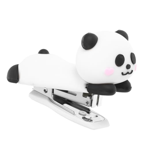 OSALADI Panda-Hefter Tierhefter Hefter süß Hefter für den Schreibtisch Mini-Hefter Desktop-Hefter Neuheit Hefter Mini-Tischhefter Hefter in Tierform Hefter klein kleiner Hefter Mini Metall von OSALADI