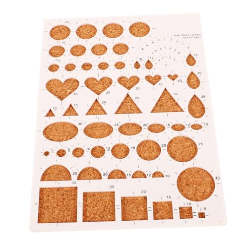 OSALADI Papier Quilling Werkzeug Diy Quilling Vorlage Board für Anfänger Leicht und Tragbar Präzise Formen für Papierbasteleien und Kunstprojekte OSALADI Papier Quilling Werkzeug Diy Quilling Vorlage Board für Anfänger Leicht und Tragbar Präzise Formen für Papierbasteleien und Kunstprojekte von OSALADI