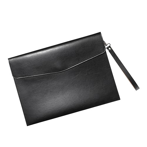 OSALADI Papiermappen-Ordner A4 kreditkarten credit cards ordnee Arbeitstaschen für Damen Aktenhalter reise portemonnaie damenportemonnaie Dokumenten-Organizer-Tasche Aktentaschen Pu Black OSALADI Papiermappen-Ordner A4 kreditkarten credit cards ordnee Arbeitstaschen für Damen Aktenhalter reise portemonnaie damenportemonnaie Dokumenten-Organizer-Tasche Aktentaschen Pu Black von OSALADI