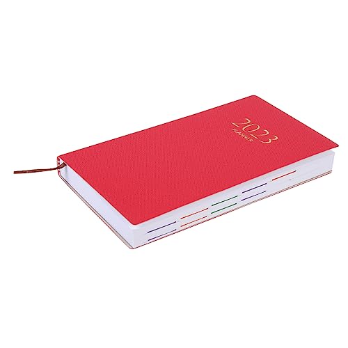 OSALADI Planer Notizblock für Aufgabenmanagement Zeitmanagement Handbuch für Schule und Studium Design Rot für Tägliche Planung und Organisation von OSALADI