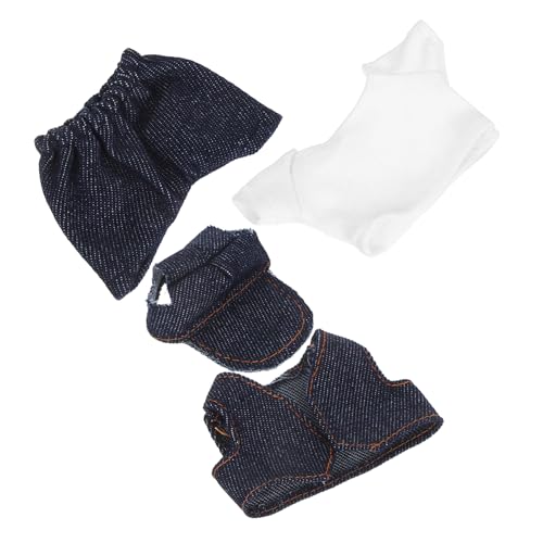 OSALADI Plüschspielzeugkleidung Strampler für Babypuppen Puppenkleidung Accessoires Outfit für Puppen puppenkleidung Outfits Kleidung für Babypuppen Kleidung für Plüschtiere Stoff von OSALADI