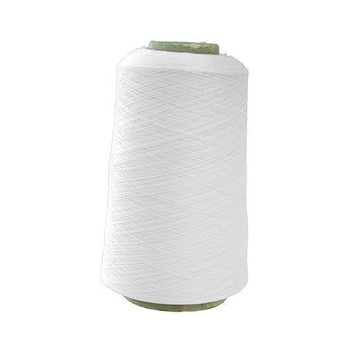OSALADI Polyester Nähgarn Spule Weiß für Overlock und Nähmaschinen für Kunsthandwerk Professionelles Nähen und Maschinensticken OSALADI Polyester Nähgarn Spule Weiß für Overlock und Nähmaschinen für Kunsthandwerk Professionelles Nähen und Maschinensticken von OSALADI