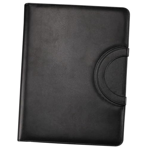 OSALADI Portable Portfolio Binder mit Reißverschluss Multifunktionale Aktentasche für Büro und Geschäftsreisen für Dokumente und Notizen Notizblock Schwarz für Männer und Frauen OSALADI Portable Portfolio Binder mit Reißverschluss Multifunktionale Aktentasche für Büro und Geschäftsreisen für Dokumente und Notizen Notizblock Schwarz für Männer und Frauen von OSALADI