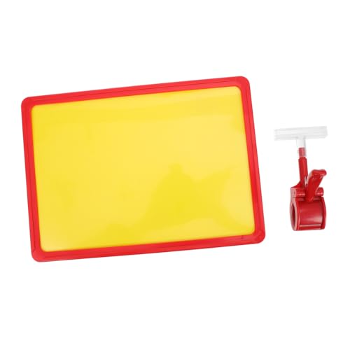OSALADI Preisschild mit Clip Abs Langlebig Vielseitiger Preisschildhalter für Laden Supermarkt und Warenpräsentation Einfache Praktische Preisauszeichnung OSALADI Preisschild mit Clip Abs Langlebig Vielseitiger Preisschildhalter für Laden Supermarkt und Warenpräsentation Einfache Praktische Preisauszeichnung von OSALADI