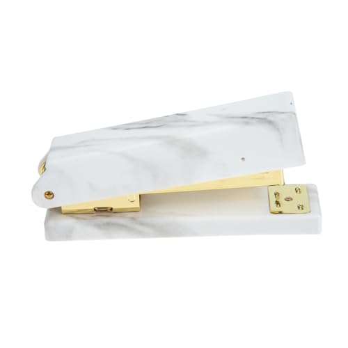 OSALADI Professionelles Tragbares Handheftgerät Goldfarben mit Marmoroptik Stabiles Desktop Heftgerät für Büro Schule und Zuhause Langlebiges Heftzubehör für Effizientes Heften Mehrerer OSALADI Professionelles Tragbares Handheftgerät Goldfarben mit Marmoroptik Stabiles Desktop Heftgerät für Büro Schule und Zuhause Langlebiges Heftzubehör für Effizientes Heften Mehrerer von OSALADI