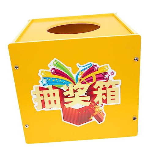 OSALADI Raffelbox aus Strapazierfähigem Multifunktional für Spenden Gewinnspiele und Veranstaltungen Kreative Rote Farbe für Hochzeiten und Jahrmärkte OSALADI Raffelbox aus Strapazierfähigem Multifunktional für Spenden Gewinnspiele und Veranstaltungen Kreative Rote Farbe für Hochzeiten und Jahrmärkte von OSALADI
