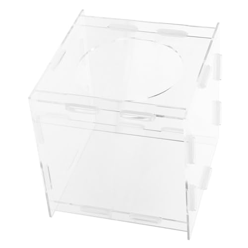 OSALADI Raffle Box Multifunktionale Spendenbox aus Transparente Wahlurne für Veranstaltungen Partys und Unternehmensversammlungen Robust und Praktisch von OSALADI