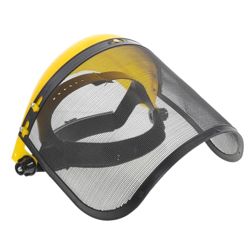 OSALADI Rasenmäher-schutzhelm Breites Schutzwerkzeug Für Die Gartenarbeit Halbhelm Stabile Bequeme Schwammpolsterung Zufällige Farbe von OSALADI