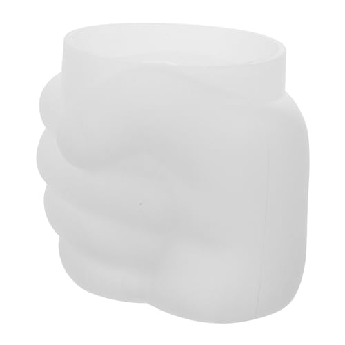 OSALADI Rechte Faustschweißform Bastelformen geformt Fondantform Silikonform-Gießform Blumentopfform aus Silikon Vase-Harz-Form Form für Blumentöpfe Vasenform aus Silikon Kieselgel von OSALADI