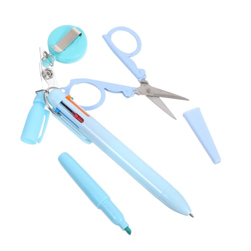 OSALADI Retraktiver Nurse Badge Holder mit Faltbaren Scheren Highlighter Marker Kugelschreiber für Ärzte Pflegepersonal Büro OSALADI Retraktiver Nurse Badge Holder mit Faltbaren Scheren Highlighter Marker Kugelschreiber für Ärzte Pflegepersonal Büro von OSALADI