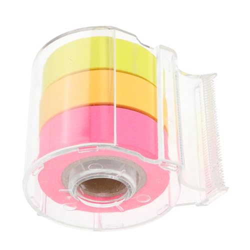OSALADI Roll Notes mit Tape Spender Selbstklebende Memo Sticker Wiederverwendbar Farbige Haftnotizen für Bürobedarf und Kreative Projekte Leicht Abreißbar Langlebig Tragbar OSALADI Roll Notes mit Tape Spender Selbstklebende Memo Sticker Wiederverwendbar Farbige Haftnotizen für Bürobedarf und Kreative Projekte Leicht Abreißbar Langlebig Tragbar von OSALADI