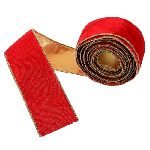 OSALADI Rotes Samtband Schneidbares Geschenkband Strapazierfähiges und Langlebiges Dekorationsband für DIY Projekte und Hochzeiten Vielseitig Einsetzbar für Kreative Bastelarbeiten OSALADI Rotes Samtband Schneidbares Geschenkband Strapazierfähiges und Langlebiges Dekorationsband für DIY Projekte und Hochzeiten Vielseitig Einsetzbar für Kreative Bastelarbeiten von OSALADI