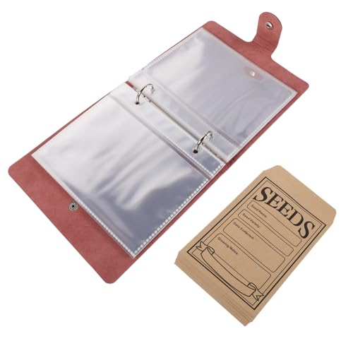 OSALADI Saatgut Aufbewahrungsbuch Saatgut Vorlage Für Gemüsealbum Kartenhüllen Gartensamen Paket Gartensamen Aufbewahrungsordner Pakethüllen Rosa Pu Leder OSALADI Saatgut Aufbewahrungsbuch Saatgut Vorlage Für Gemüsealbum Kartenhüllen Gartensamen Paket Gartensamen Aufbewahrungsordner Pakethüllen Rosa Pu Leder von OSALADI