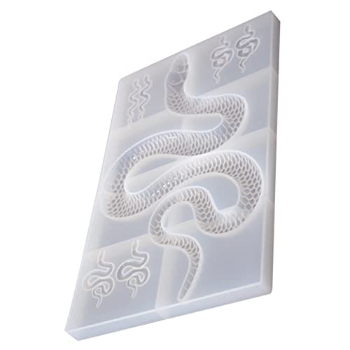 OSALADI Schlangenspiegelform zur Schmuckherstellung Gießform für Schlangenanhänger Silikon-Anhängerformen für Harz Gießformen aus Harz DIY-Form für Schlangenanhänger Kieselgel OSALADI Schlangenspiegelform zur Schmuckherstellung Gießform für Schlangenanhänger Silikon-Anhängerformen für Harz Gießformen aus Harz DIY-Form für Schlangenanhänger Kieselgel von OSALADI