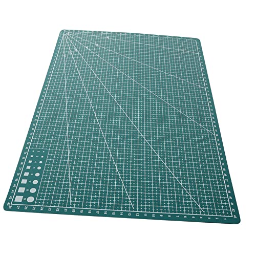 OSALADI Schneidematte Doppelseitige Rutschfeste Bastelmatte Material Schnittfest und Langlebig für Scrapbooking Modellbau und Mehr Schützt Ihre Arbeitsfläche von OSALADI