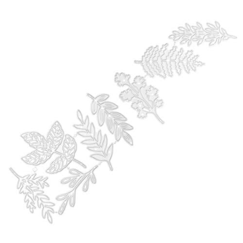 OSALADI Schneidematte für Kartenherstellung Metall Schablone Blattform DIY Druckprägung Schneideform für Scrapbooking und Kreative Bastelprojekte OSALADI Schneidematte für Kartenherstellung Metall Schablone Blattform DIY Druckprägung Schneideform für Scrapbooking und Kreative Bastelprojekte von OSALADI