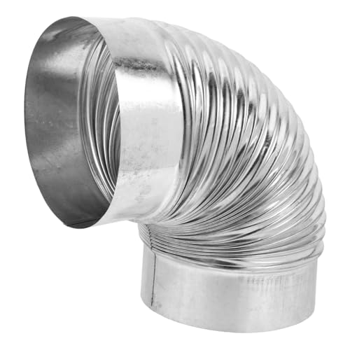 OSALADI Schornstein Ofenrohr Aus Edelstahl Rostfreier Stahl Silver von OSALADI