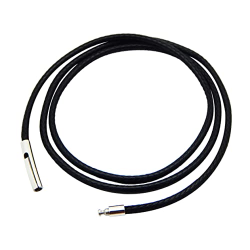 OSALADI Schwarze Wachs Schnur mit Verschluss für Diy und Armbänder Komfortabel Vielseitig Einsetzbar für Schmuckgestaltung OSALADI Schwarze Wachs Schnur mit Verschluss für Diy und Armbänder Komfortabel Vielseitig Einsetzbar für Schmuckgestaltung von OSALADI