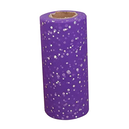 OSALADI Sequin Tulle Rolle Lila Hochzeitsdekoration Tutu Röcke Tischdeko und Diy Projekte Funkelnde Netzstoff Rolle für Bastelarbeiten OSALADI Sequin Tulle Rolle Lila Hochzeitsdekoration Tutu Röcke Tischdeko und Diy Projekte Funkelnde Netzstoff Rolle für Bastelarbeiten von OSALADI