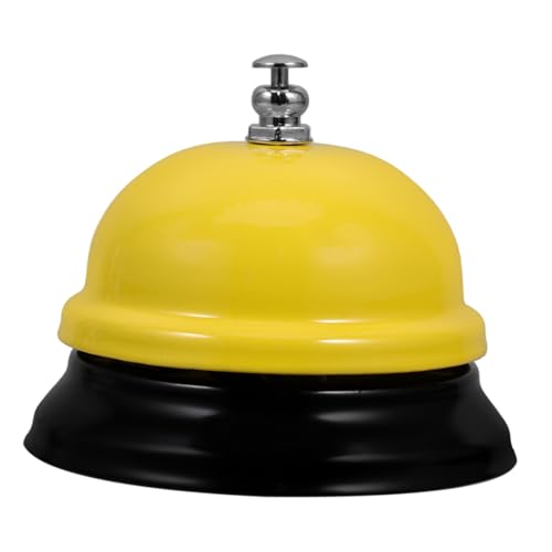 OSALADI Serviceklingel Tisch Glocke Klassenzimmer Glocke Klingelton Für Den Dienst Glocken Rufen Handglocke Tischklingel Gegenklingel Für Service Yellow Aluminiumlegierung OSALADI Serviceklingel Tisch Glocke Klassenzimmer Glocke Klingelton Für Den Dienst Glocken Rufen Handglocke Tischklingel Gegenklingel Für Service Yellow Aluminiumlegierung von OSALADI