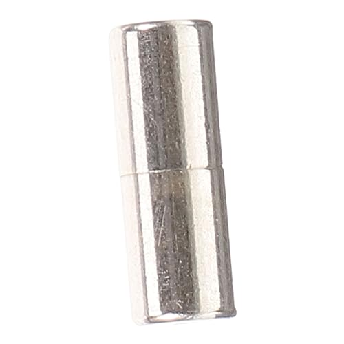 OSALADI Silber Schraubverschluss für Schmuck Kleiner Runder DIY Perlenverschluss Langlebiger Leichter Armband Halsketten endverschluss mit Integriertem Sicherheitsschraubmechanismus OSALADI Silber Schraubverschluss für Schmuck Kleiner Runder DIY Perlenverschluss Langlebiger Leichter Armband Halsketten endverschluss mit Integriertem Sicherheitsschraubmechanismus von OSALADI