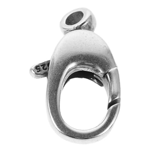 OSALADI Silberner Lobster Verschluss mit Federring Drehbarer Schmuckverschluss für DIY Armband Halskette Schlüsselanhänger Rostfreier Edelstahl Schmuckzubehör für Sichere Verbindungen OSALADI Silberner Lobster Verschluss mit Federring Drehbarer Schmuckverschluss für DIY Armband Halskette Schlüsselanhänger Rostfreier Edelstahl Schmuckzubehör für Sichere Verbindungen von OSALADI