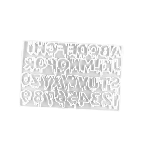 OSALADI Silikon Buchstaben Gießform für Diy Handwerk Alphabet Pendant Mold für Schlüsselanhänger Kreative Epoxidharz Silikonform für Designs Einfach zu Reinigen zu Lagern für OSALADI Silikon Buchstaben Gießform für Diy Handwerk Alphabet Pendant Mold für Schlüsselanhänger Kreative Epoxidharz Silikonform für Designs Einfach zu Reinigen zu Lagern für von OSALADI