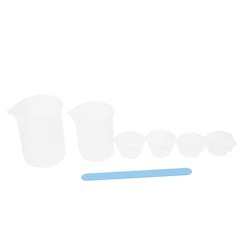 OSALADI Silikon Epoxidharz Mischbecher Set Teiliges Diy Zubehör mit Silikon Messbechern Rührstäbchen und Messbecher für Kreative Bastelprojekte für Epoxidharz Anwendungen OSALADI Silikon Epoxidharz Mischbecher Set Teiliges Diy Zubehör mit Silikon Messbechern Rührstäbchen und Messbecher für Kreative Bastelprojekte für Epoxidharz Anwendungen von OSALADI