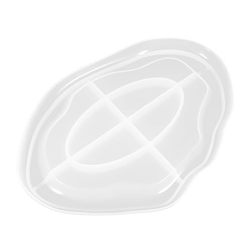 OSALADI Silikon Gießform Unregelmäßiges Tablett Oval Langlebig Flexibel DIY Resin Tray Mold für Dekoration Aufbewahrung Badzimmer Waschbecken Schmuck OSALADI Silikon Gießform Unregelmäßiges Tablett Oval Langlebig Flexibel DIY Resin Tray Mold für Dekoration Aufbewahrung Badzimmer Waschbecken Schmuck von OSALADI